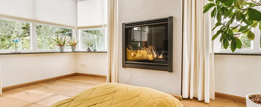 Residential Fireplace Ceramic Glass Installation in Groves, TX