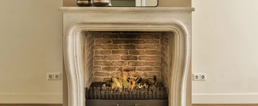 Vintage-style Fireplace Redesign in Groves, Texas