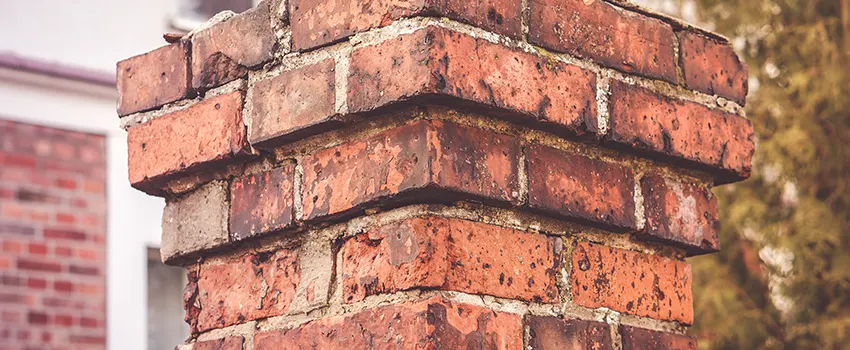 Cracked Chimney Bricks Repair Cost in Groves, Texas